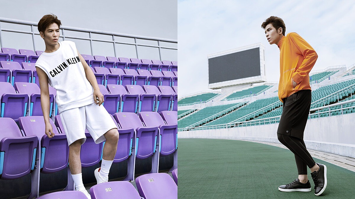 運動風的蕭敬騰帥炸了！Calvin Klein 2018春季形象大片亞洲限定版清新出爐