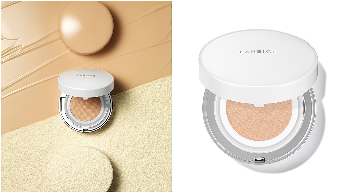 居然有一塊氣墊可以讓肌膚上妝後還能呼吸！蘭芝全新打造「空氣柔焦氣墊粉餅」真的一整天清爽不悶熱