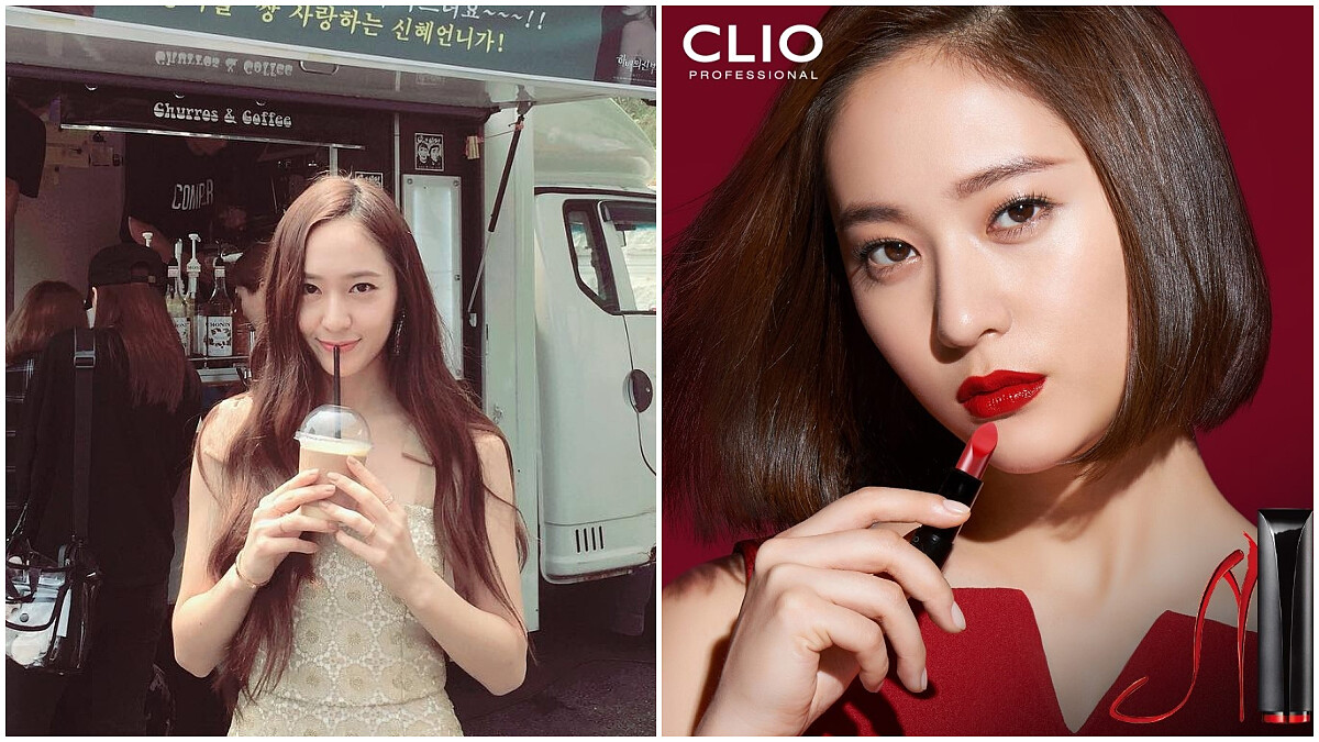 CLIO全新代言人首曝光 高冷水晶女王Krystal踩著高跟鞋來囉！