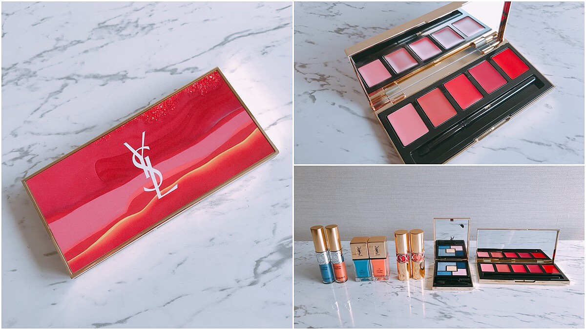 一次收藏最經典5款唇彩色號！YSL春季限量彩妝中這盤粉色絕美「謎霧春光五色唇彩盤」讓人好動心