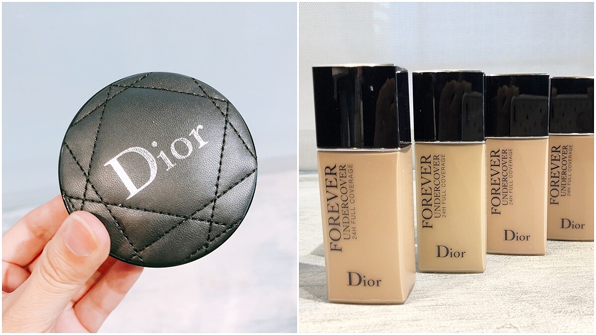 貨真價實的精品氣墊，Dior皮革氣墊粉盒美得太逼人！還有訴求一整天都不需補妝的超完美特務粉底液登場