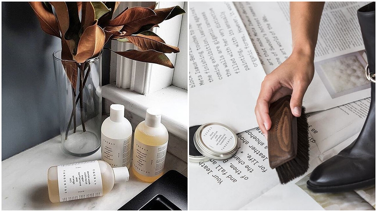 讓北歐時尚極簡清潔品牌Tangent GC，教你衣物、皮鞋保養的12個小訣竅！