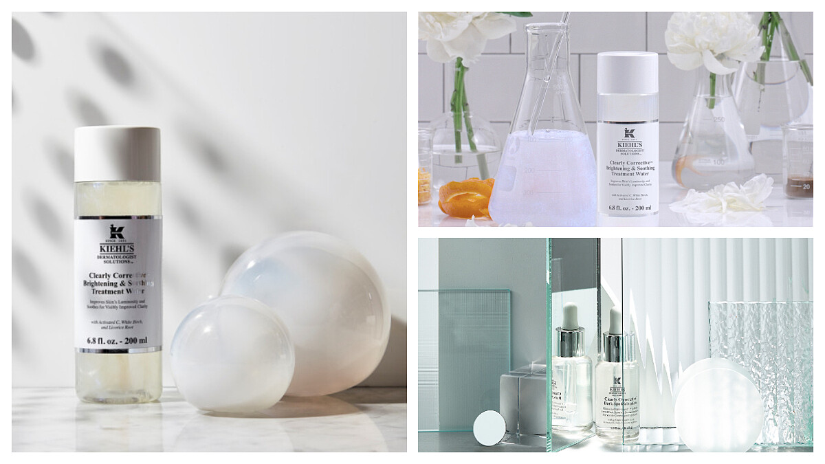 這瓶太有感！KIEHL’S回櫃率NO.1激光極淨白系列推出獨特虹光效果機能水 拍上後肌膚立刻提亮！