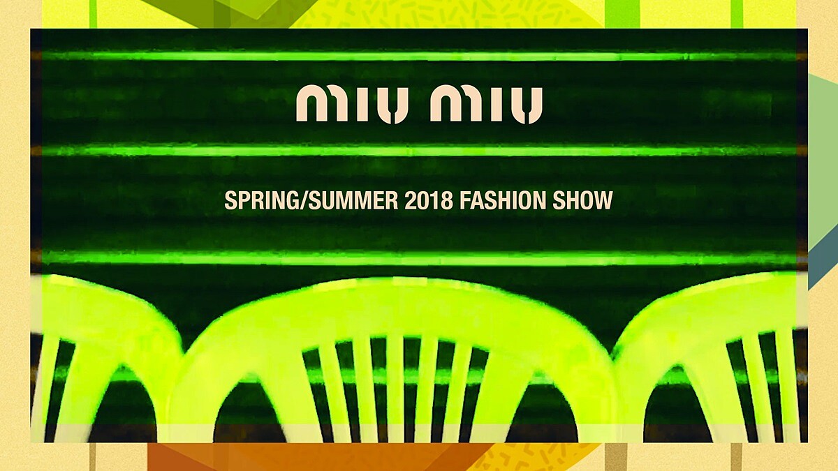 【Live】線上看！Miu Miu 2018秋冬大秀，將在3/6晚上9點半登場
