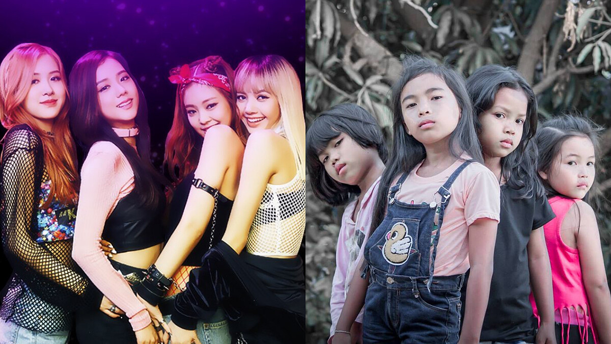 泰國鄉村蘿莉好棒棒!神還原BLACKPINK人氣歌曲,原唱看到肯定都要跪了~