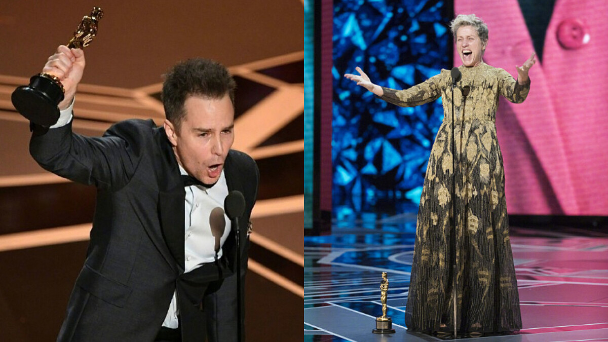 2018奧斯卡得獎名單！《水底情深》奪最佳影片等4獎，法蘭西絲麥朵曼、蓋瑞歐德曼成本屆影后影帝