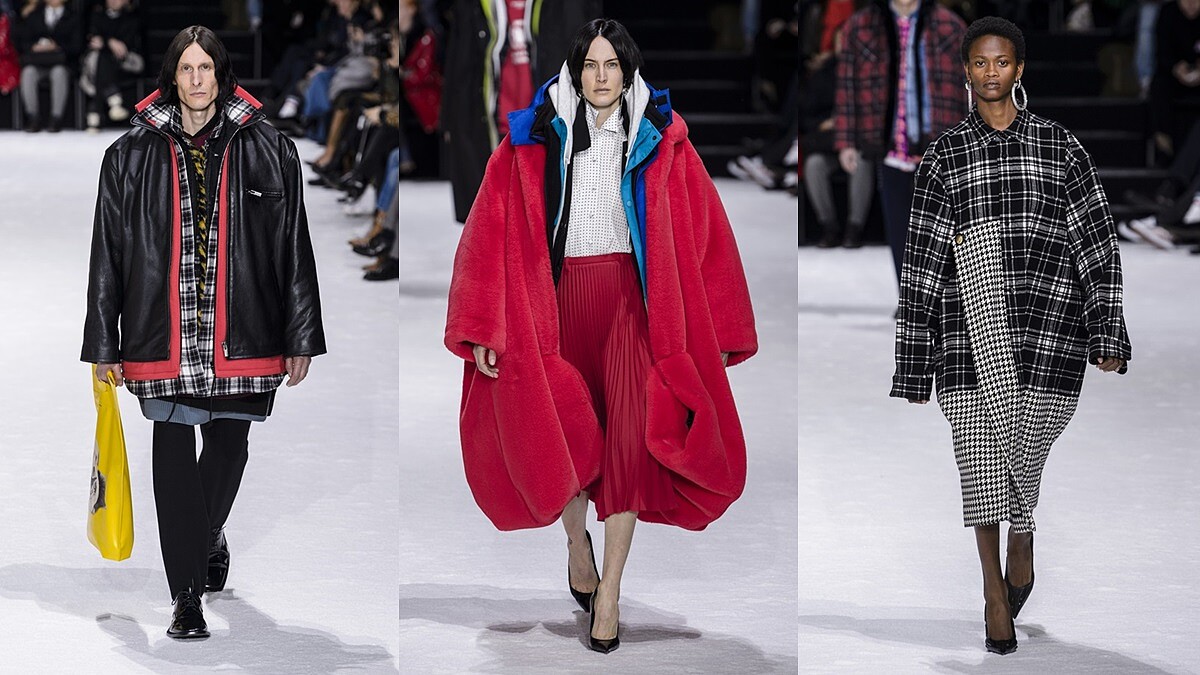 【巴黎時裝週】模特兒們一次穿9件大衣走秀！Balenciaga秋冬給你滿滿的超狂防寒穿搭靈感