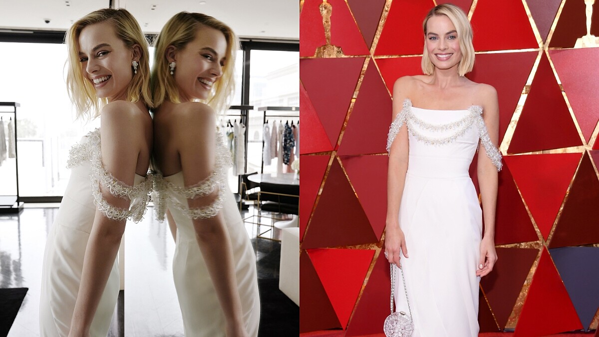 Chanel 新任品牌形象大使 Margot Robbie 亮麗現身第90屆奧斯卡紅毯！