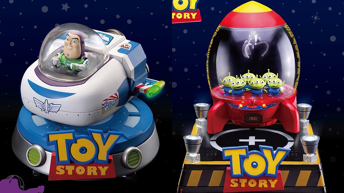 真的成功升空了!玩具總動員迷必收藏,「三眼怪火箭」、「巴斯光年飛船」超療癒磁浮版玩具來了