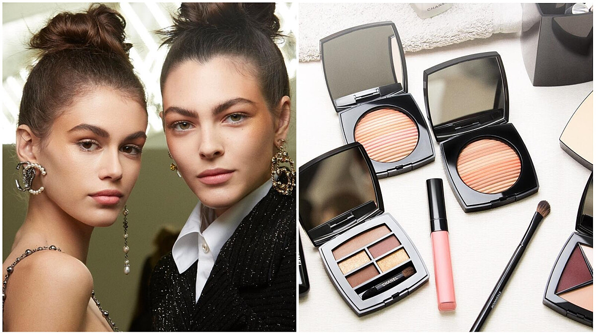 直擊CHANEL 2018秋冬秀場後台「霧裸妝、玫瑰唇、英氣眉」下一季妝容3大重點!