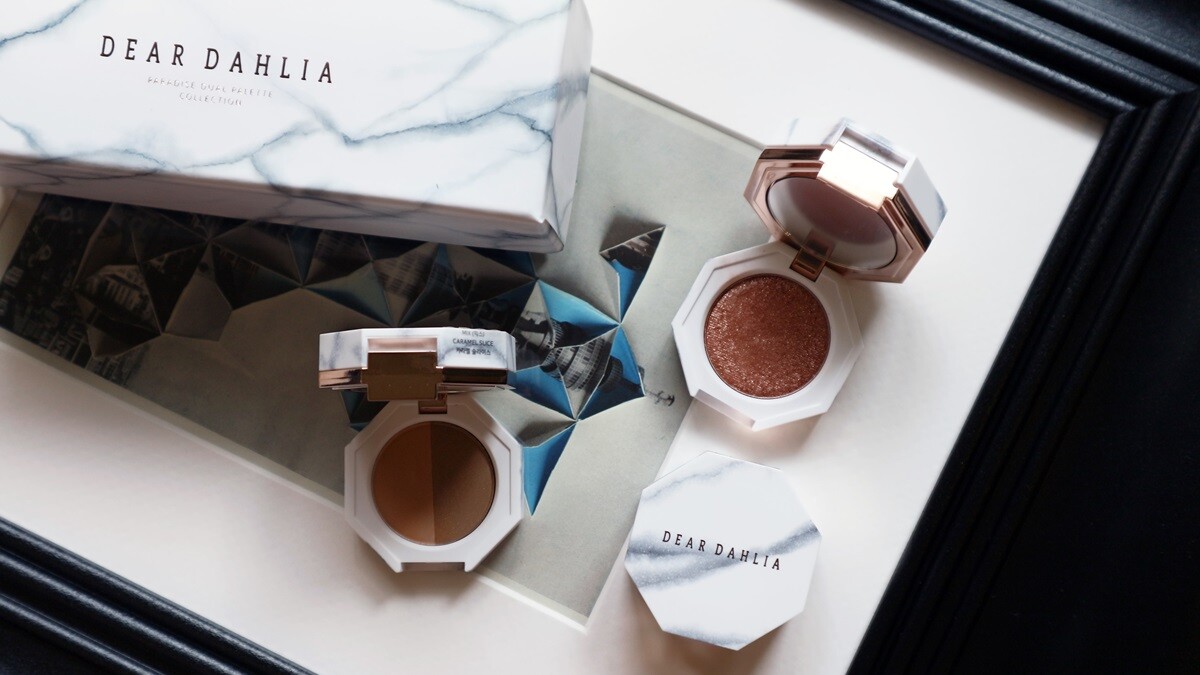 【K&amp;#039;s 美妝實驗室】大理石眼影Dear Dahlia開箱