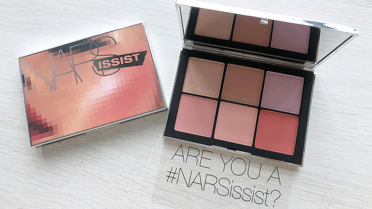 NARS超美自戀搶眼&amp;自戀搶戲6色頰彩盤，2018母親節必買！還有縮小版的自戀迷你特霧唇誘組