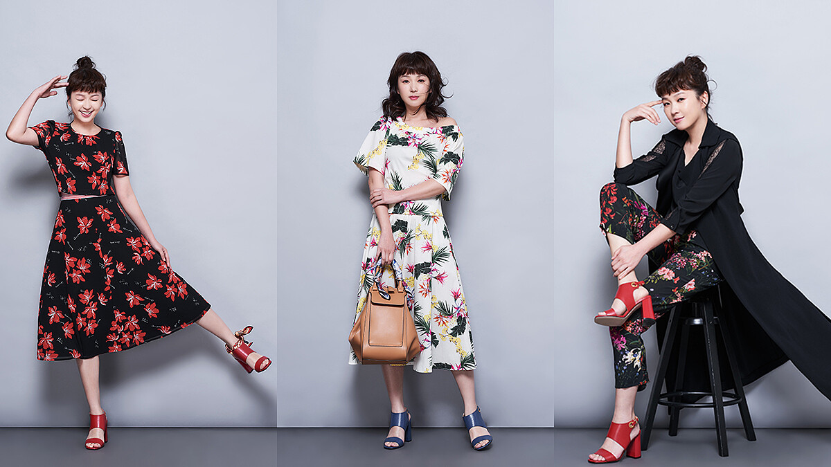 盡顯時尚女子多變樣貌的摩登六月，完美演繹MARELLA春夏新作的不凡品味！