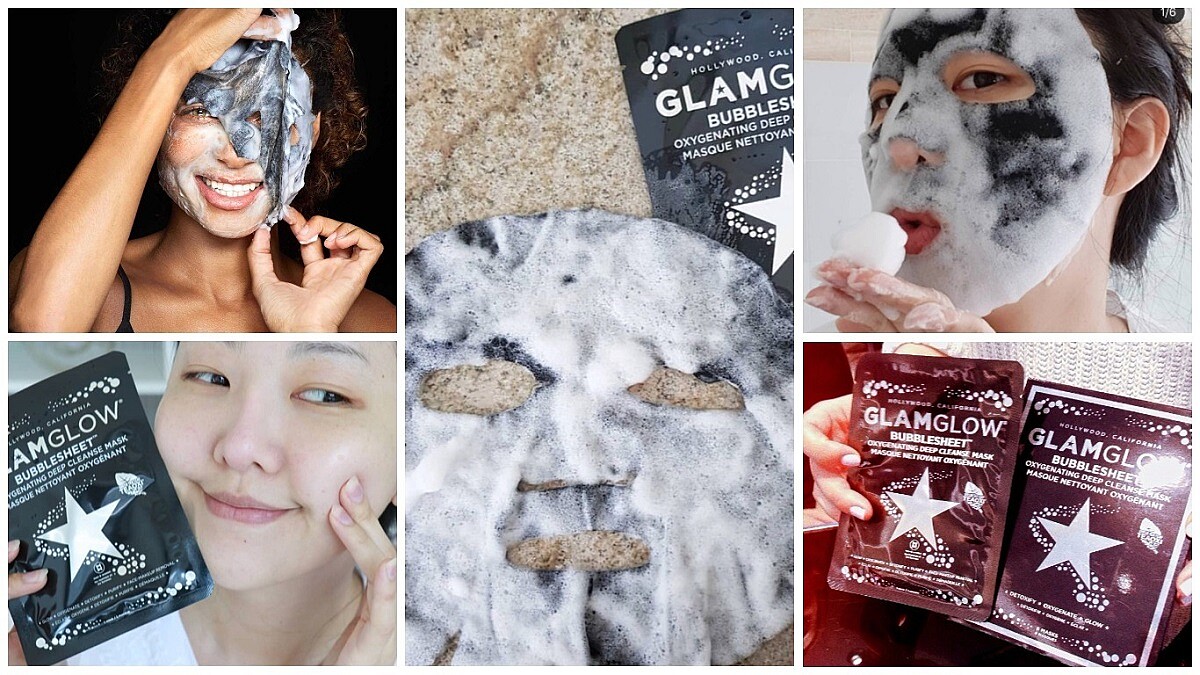Glamglow亞洲獨賣狂面膜～不用卸妝直接敷的泡泡面膜，根本懶人福音！使用後光滑肌膚簡直美得冒泡