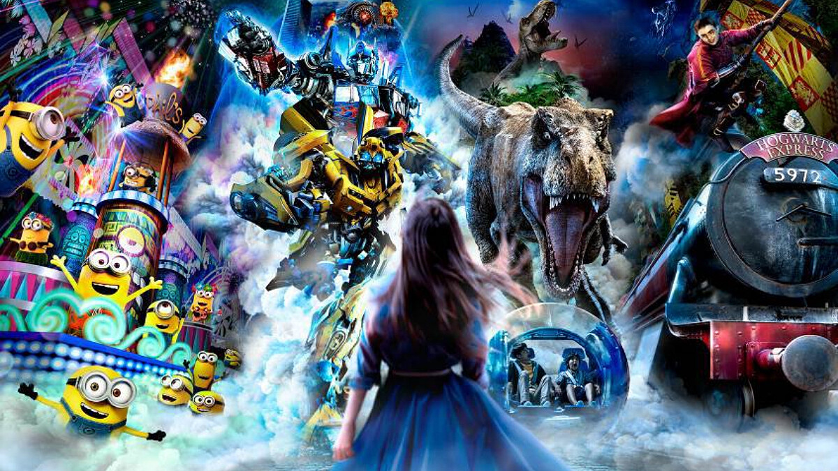 日本環球影城「好萊塢夜間奇觀遊行」，《哈利波特》電影內容完整呈現，準備好入學啦！