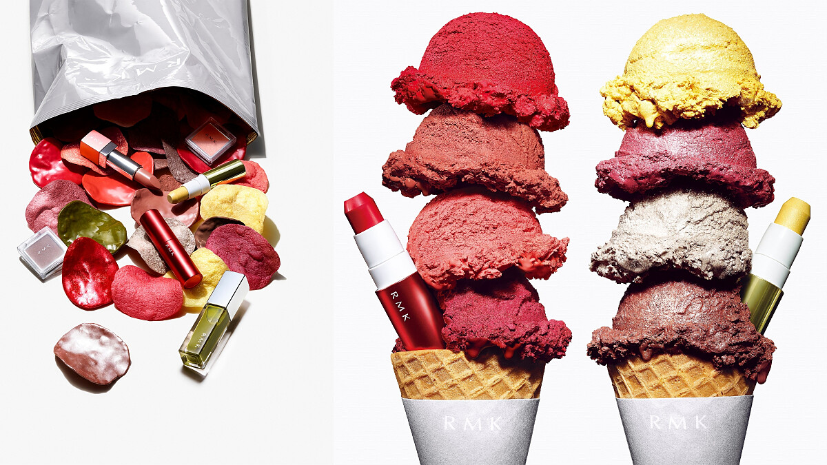 輕巧度假必備彩妝！RMK夏季新品「霧光玩采棒」 1支眼、頰、唇都搞定！