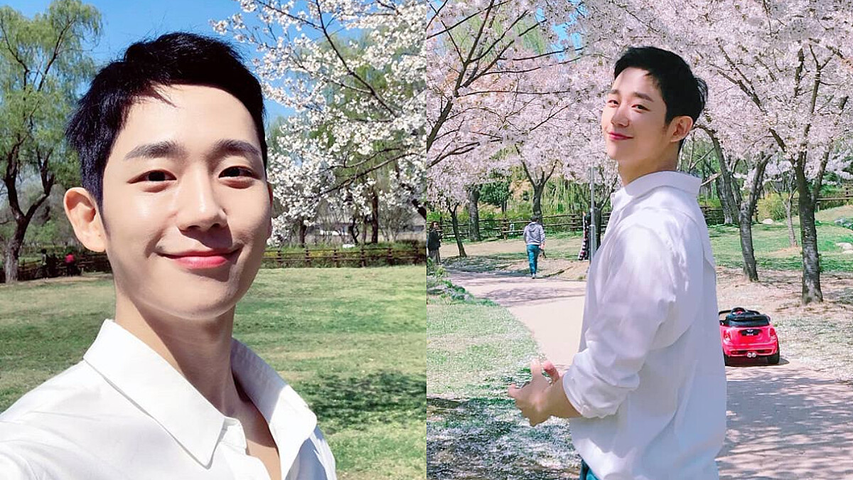 姊姊請吃飯也一起賞花!《漂亮》CP丁海寅&孫藝珍,賞春櫻的「女友視角」太過甜