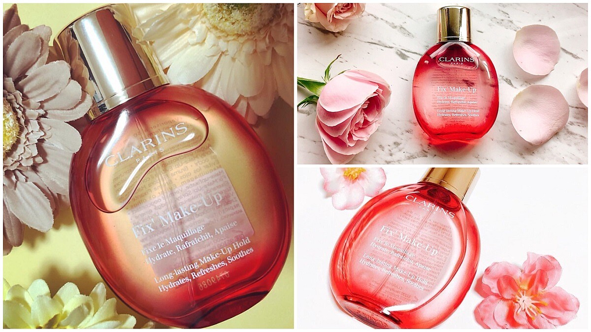 香氣宛如新鮮玫瑰花束～日本一上市就斷貨的克蘭詩【玫瑰精萃噴霧】不僅可以當補濕香氛，定妝效果也很驚人