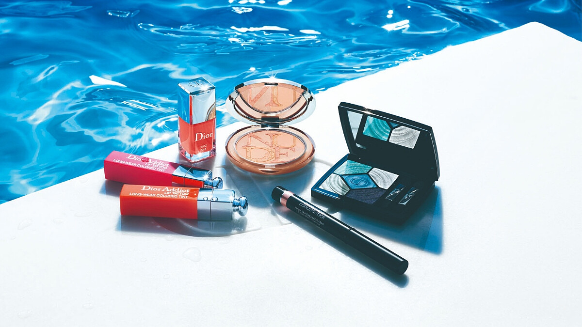 Dior 2018夏季彩妝「沁涼豔夏」有如濺起的沁涼水花 充滿夏日活力色彩與涼感妝效!