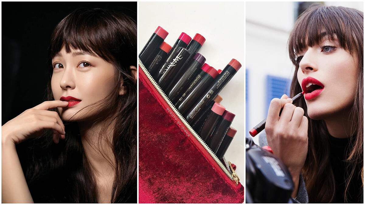 學學鄭有美如何收割眾男神！laura mercier「有美色」#Dominate、#Stylin 一抹讓曖昧對象撲倒激吻！