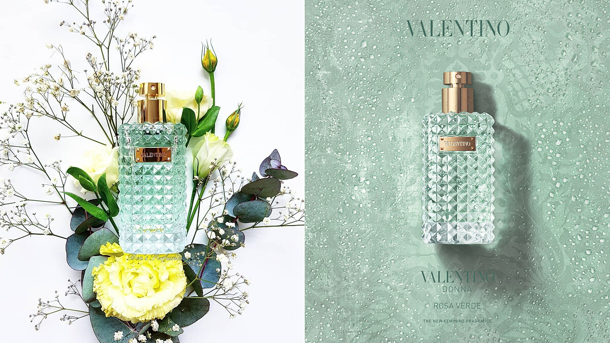 一朵清新脫俗又神秘難測的綠色玫瑰 VALENTINO香氛新成員DONNA輕漾女性淡香水