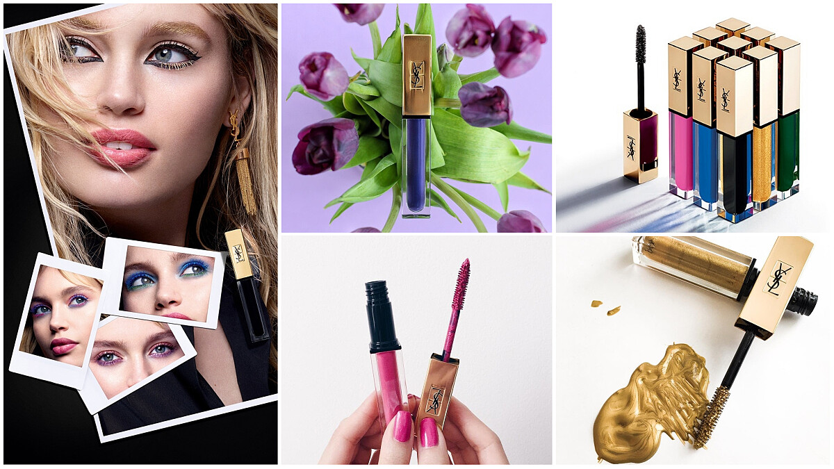誰說睫毛膏只能是黑色？桃紅、湛藍、蒼綠盡情玩色！YSL叛逆時尚睫毛膏完整9色上市