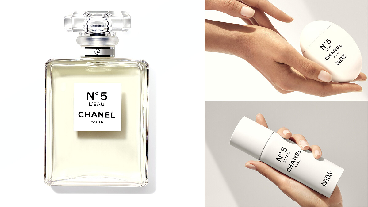 時尚icon再添兩筆！香奈兒N°5 L'EAU清新晨露推出「乳霜」和「噴霧」全新玩法