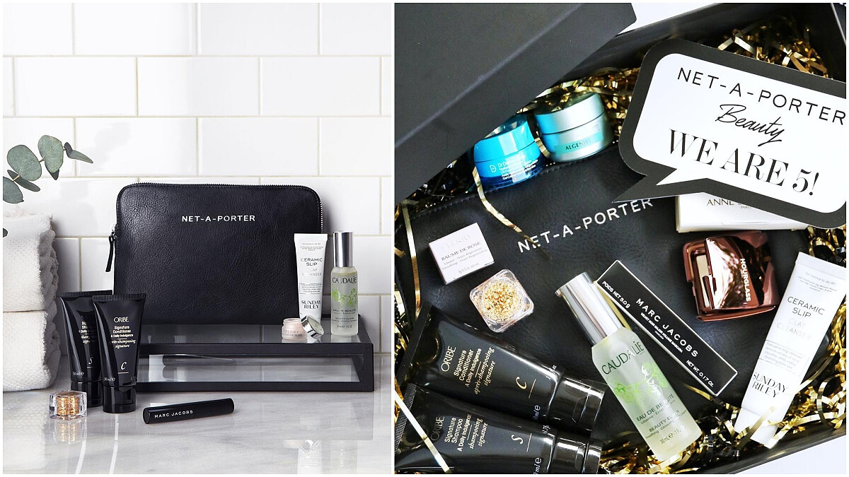 NET-A-PORTER美妝5週年 精選套裝組合12款熱賣產品幫你全部打包！
