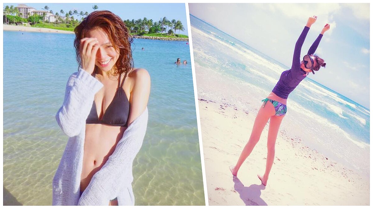 最滿意自己筆直的長腿，夏于喬「從小到大都有完美大腿縫」後天美體保養學她這樣做