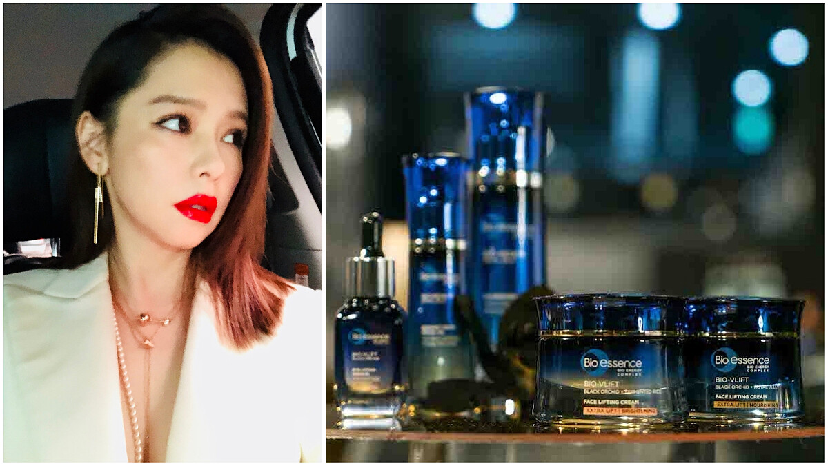 V臉女神徐若瑄：「寧願滿臉皺紋也不能鬆垮下垂！」碧歐斯Bio-essence 逆齡緊膚霜第六代上市 緊緻抗老系列全面升級 