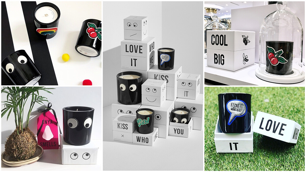 搞怪系香氛超療癒！英國時尚品牌Anya Hindmarch推出Anya Smells香氛蠟燭