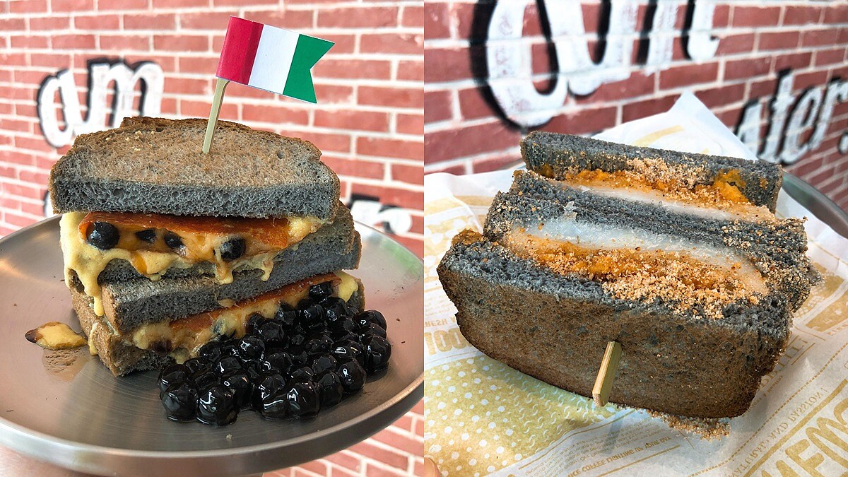 滿滿珍珠餡料、牽絲起司瀑布...師大IG打卡新店，「包果」打造全台獨創慢煎奶油三明治