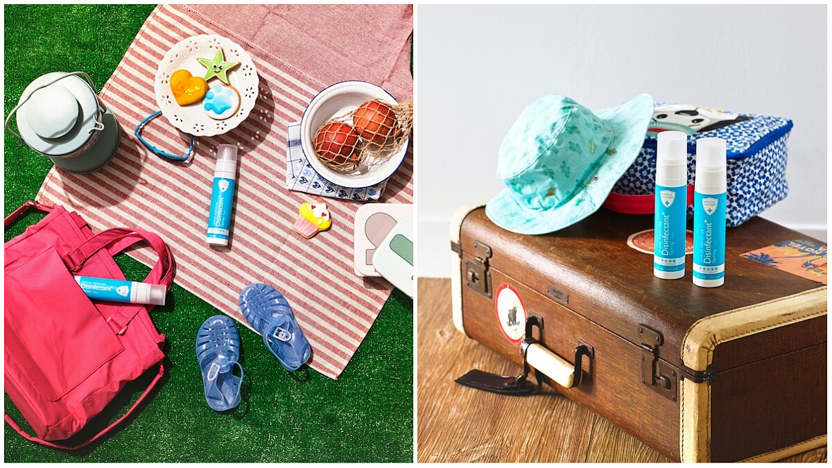 飯店、飛機、野餐墊15秒殺菌!白因子隱藏話題品#加強版藍瓶登場