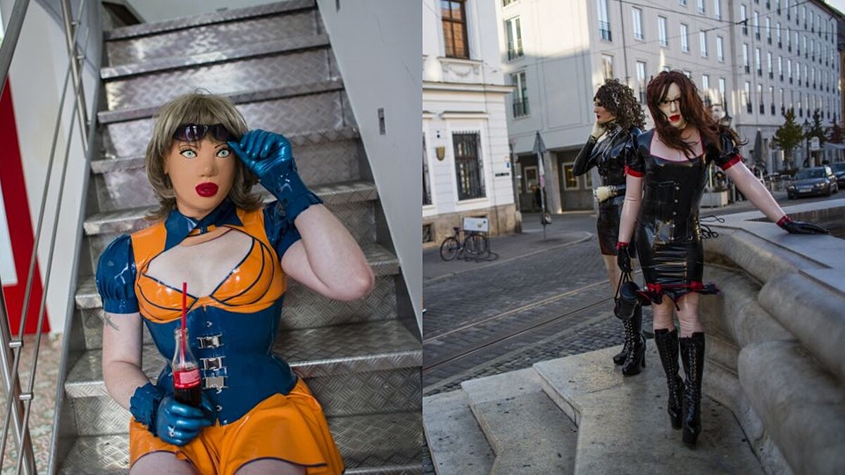 面具變裝者的自白：「我喜歡乳膠包覆著身體的美好感覺。」