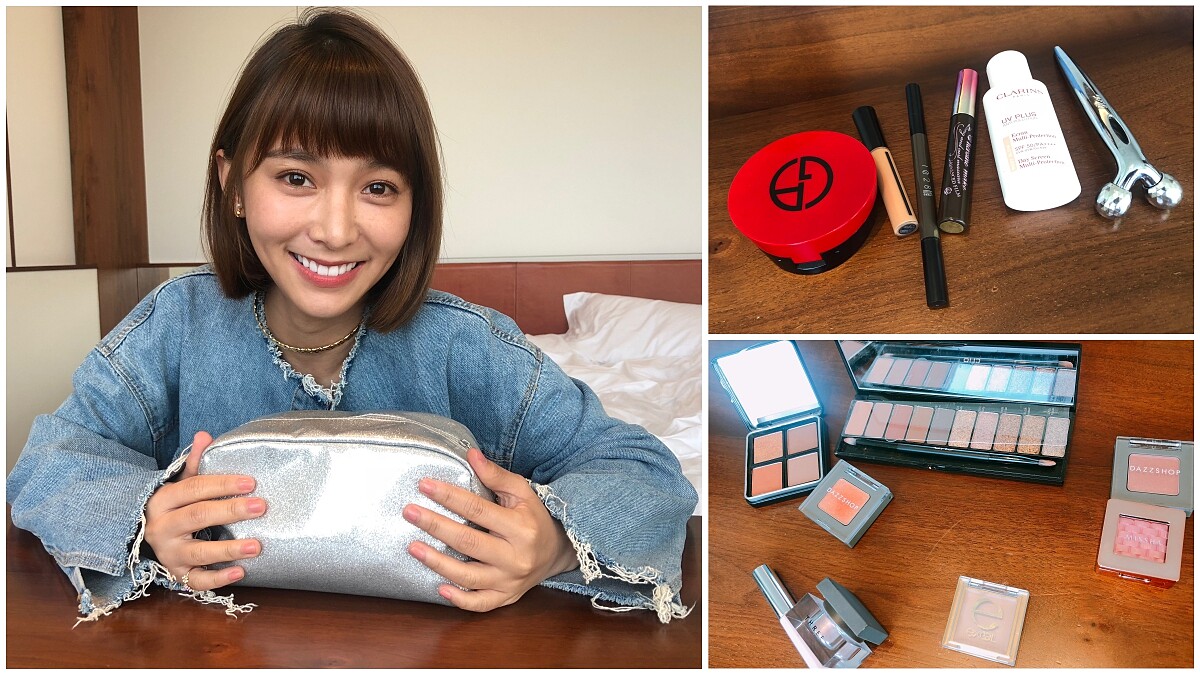 【打開化妝包】溫妮(黃于恩)出門必備快速完妝的6樣單品！要認真化妝的話會加強「眼妝」