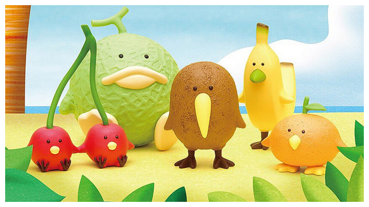這也太可愛了吧！「熊貓之穴」全新療癒 MIX 企劃「熱帶水果鳥」，不可以把我們吃掉呦~