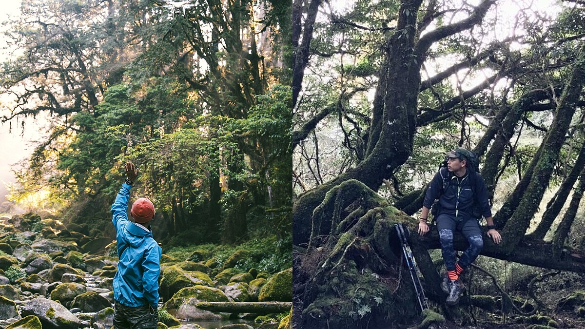 爬山是一種重開機的療癒！岳界型男Marc，「我很喜歡靜靜走在山裡面跟自己對話。」