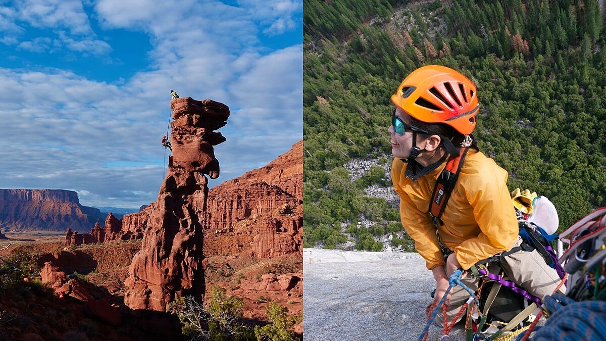 一起在岩壁上跳舞！易思婷小Po，「如果你能走，一定可以攀岩。」