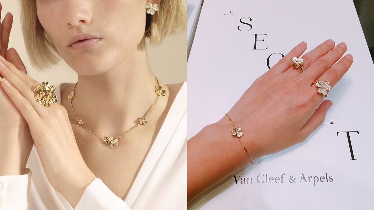 不只四葉草，Van Cleef &amp;amp; Arpels梵克雅寶的可愛花朵造型珠寶系列「Frivole」妳也應該認識！
