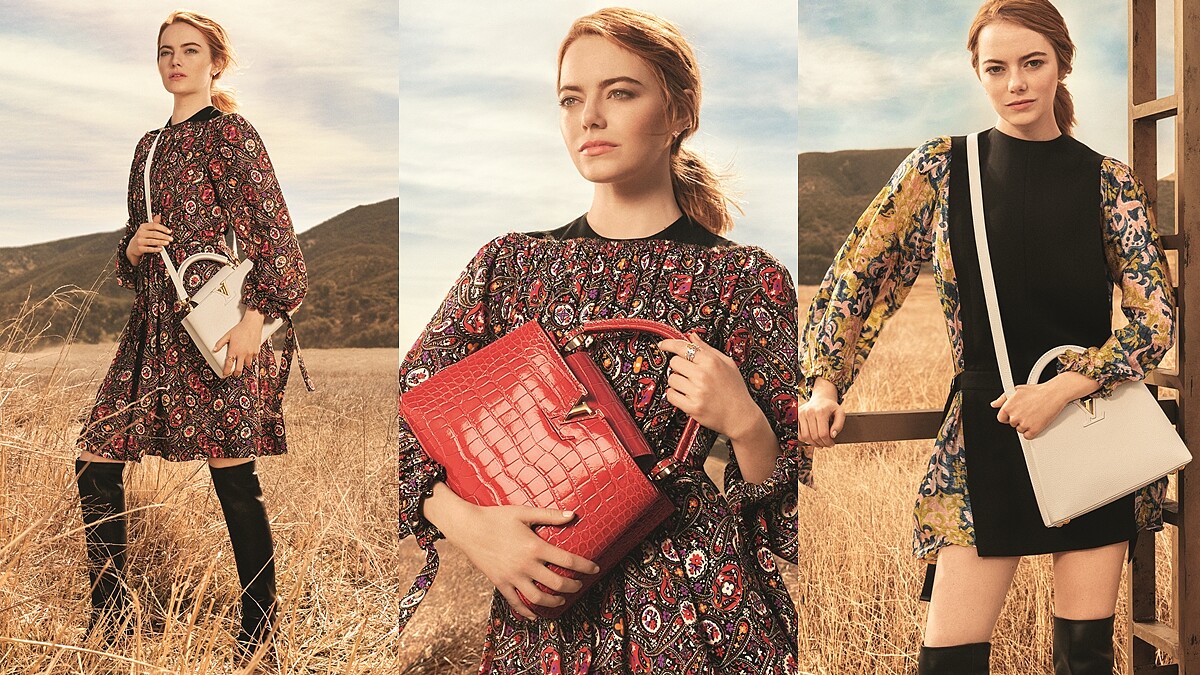 艾瑪史東帥氣詮釋大膽自信的女英雄形象！Louis Vuitton早秋廣告全新釋出