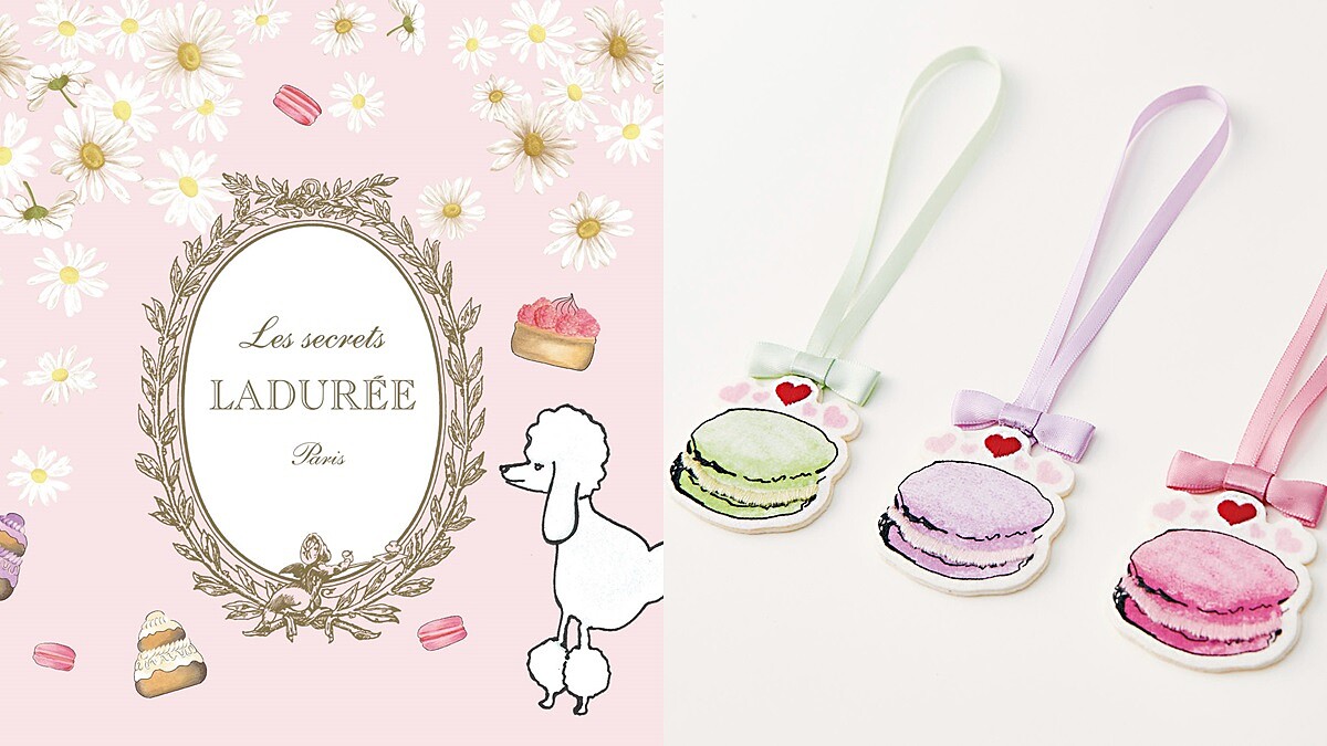 馬卡龍、馬芬蛋糕的印花小吊飾太可愛！UNIQLO與法國糕點茶室Les secrets LADURÉE推出UT系列童裝