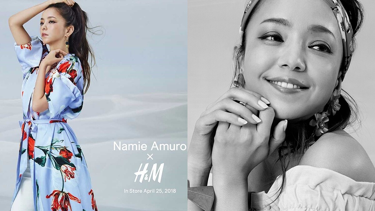 女神魅力讓人著迷！安室奈美惠代言H&amp;amp;M 2018年渡假系列，絕美形象照釋出