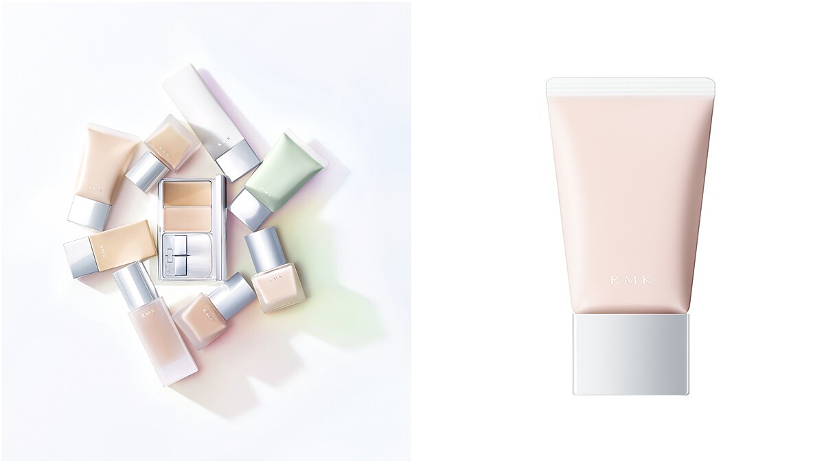 前一代貼妝效果就很好了沒想到升級後更不得了！修飾膚色又能提亮RMK透亮修色乳霜全面更新