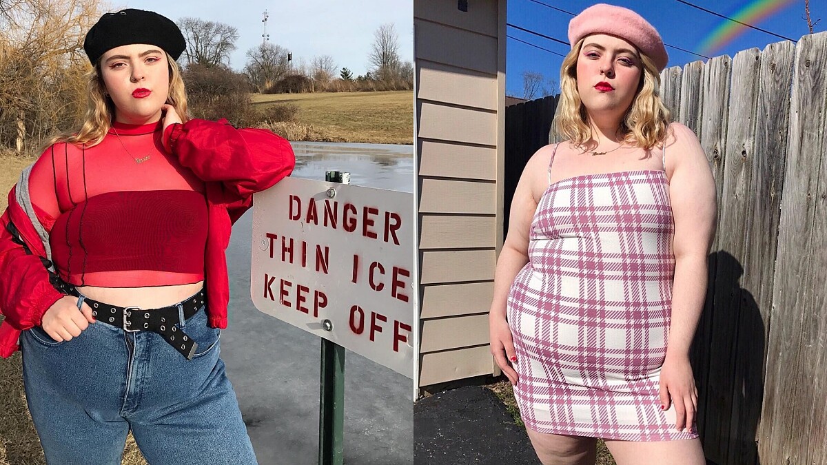 不懼世俗審美觀，棉花糖女孩 Jessica Blair用正面態度向你證明時尚穿搭無關身材！