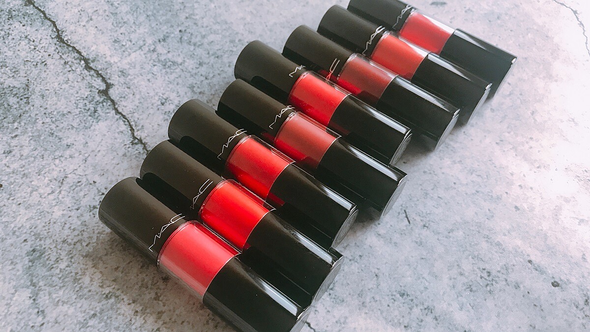 愛愛中、愛的潮紅…催情指數整個飆高！M.A.C全新推出12H染唇露，色號的命名也太煽情