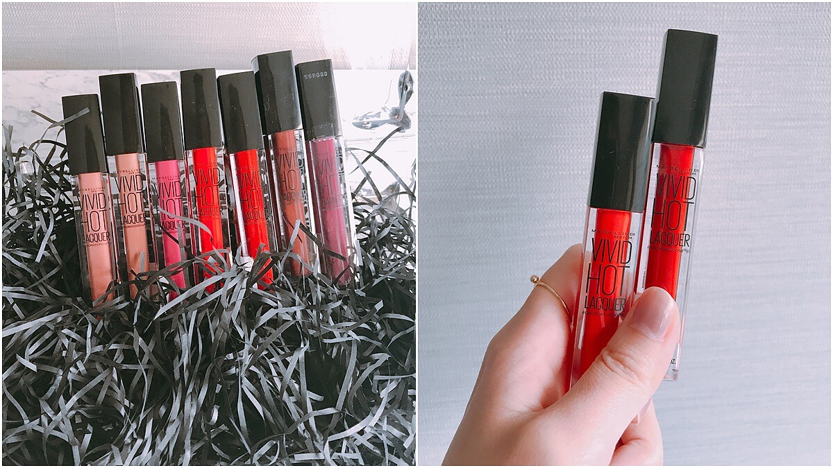 持久度、顯色度都升級,是開架最強的鏡光效果!媚比琳再推全新7色光療鏡漾唇釉