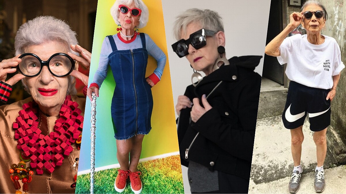 潮嬤駕到！4位加起來超過300歲的It Granny時尚態度絕對值得你學