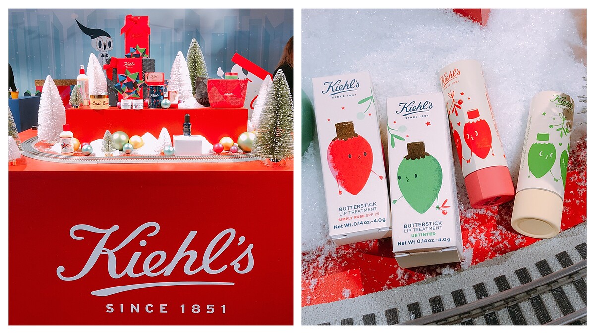 手牽手護唇膏、星星化妝包…Kiehl’s 2018 聖誕限量系列搶先登場！紐約插畫家Bannecker的Holiday ColLection很可以