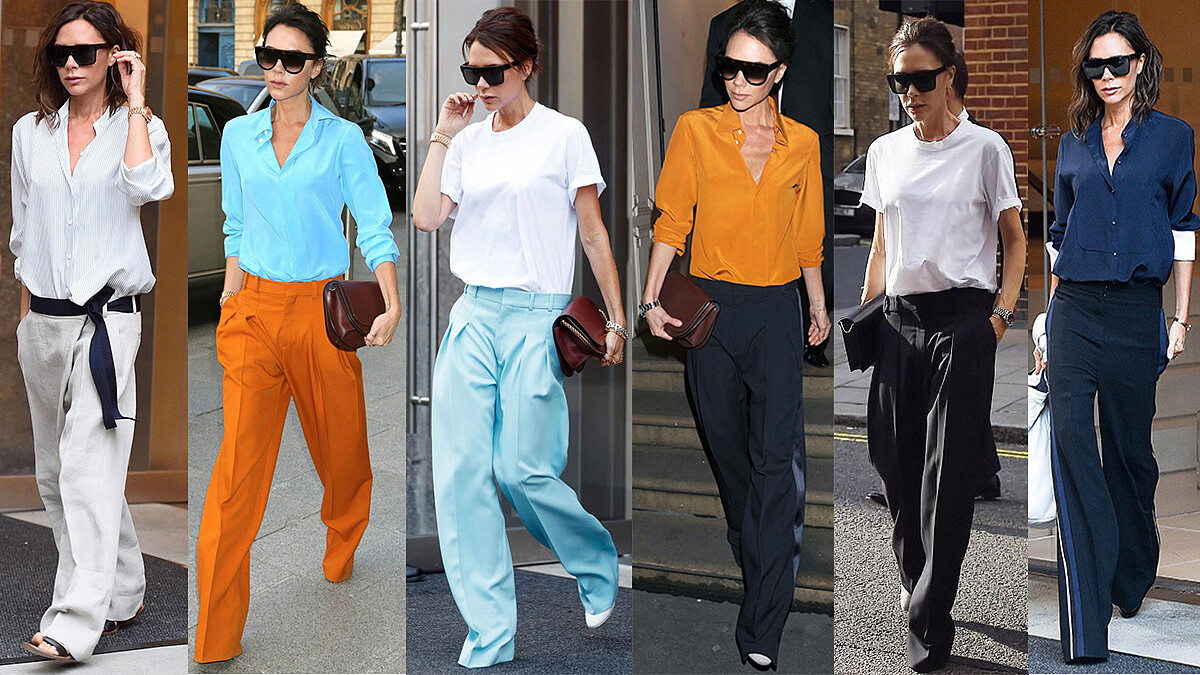 從貝嫂身上尋找靈感！服裝挑選指南：完美駕馭一條寬褲必有的8個小細節