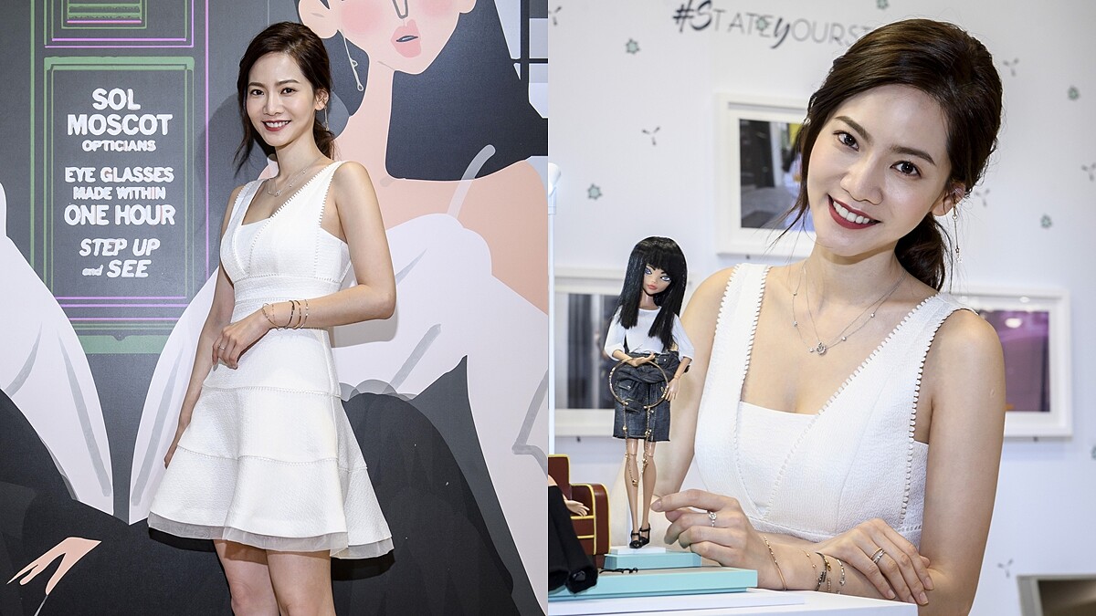 曾之喬：我最近迷上了珠寶混搭！多個不同款的戒指、耳環、項鍊一起配戴，更能展現獨到風格。